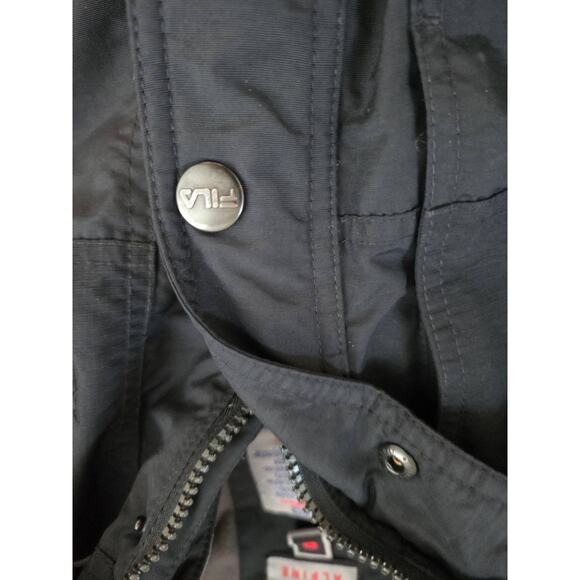 Fila ALPINE Ski Snow Suit Winter Womens 1 Piece Black Size 6 A001492 - Picture 15 of 16